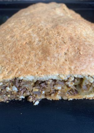 Una foto de Calzone de carne vacuna