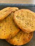 Crackers senza lievito alle olive