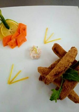 A picture of Fish Fingers.
