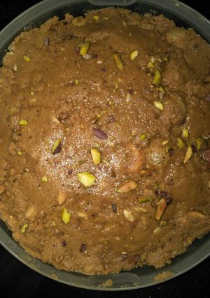 A picture of Gond panjiri.