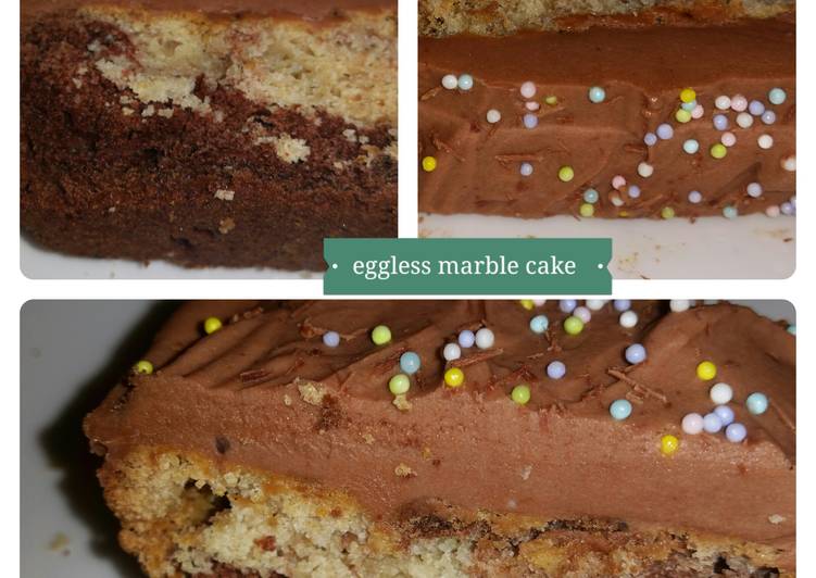 Recipe of Speedy Eggless Marble cake