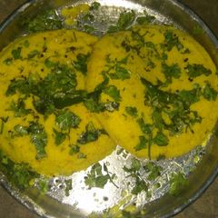 A picture of Khaman dhokla.