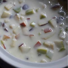 A picture of Fruity yogurt.