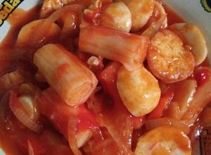 Foto resep Bakso seafood dan tofu saus asam manis