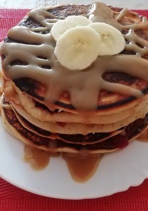 Zdjęcie przepisu Proteinowe pancakes.