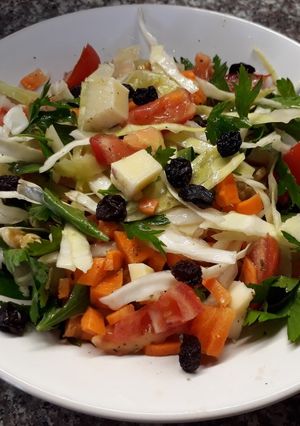 Una foto de Ensalada al paso 2