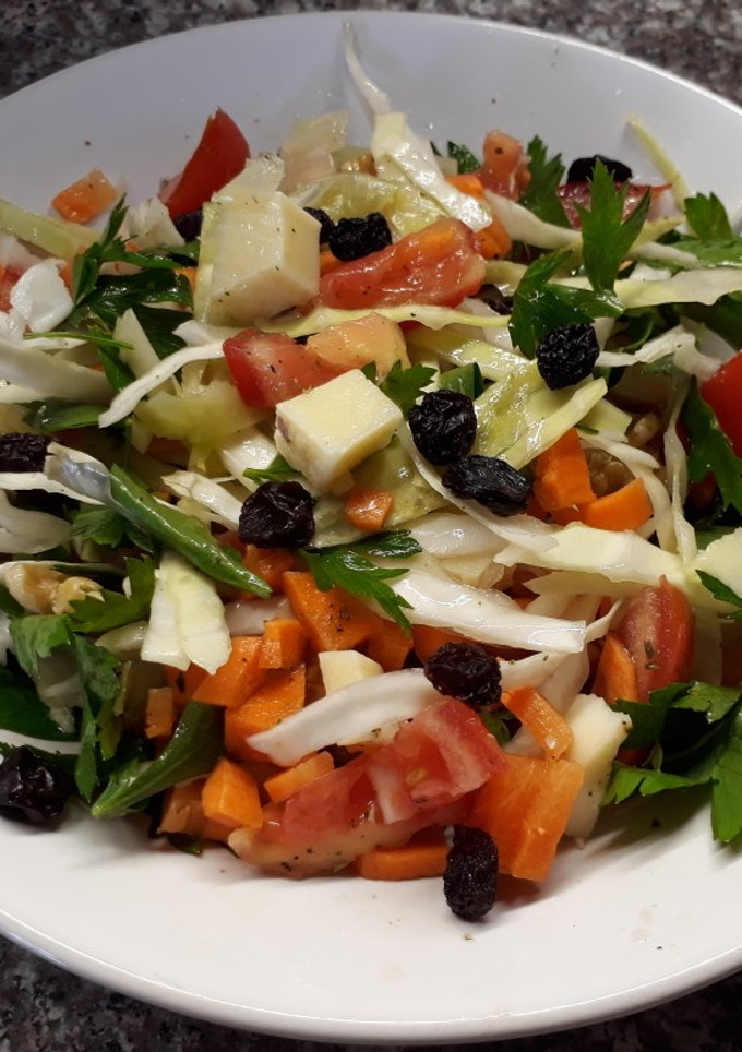Una foto de Ensalada al paso 2