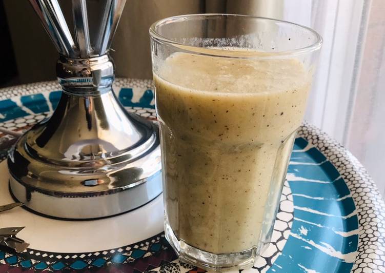 Batido de plátano 🍌y kiwi 🥝