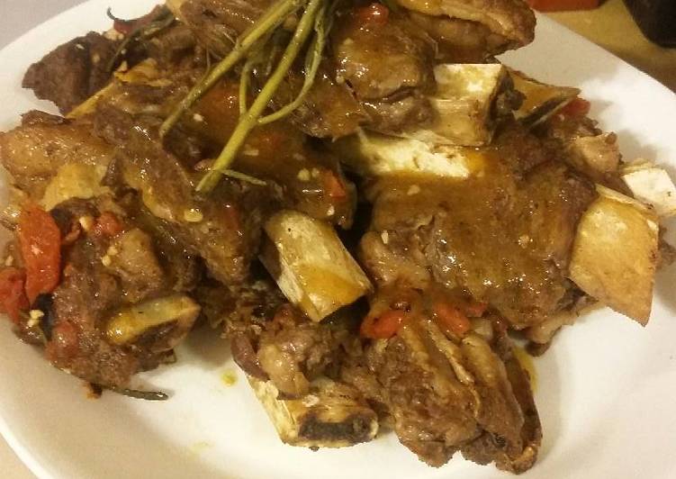 Recipe of Homemade Beef Ribs in an Electric Pressure Cooker