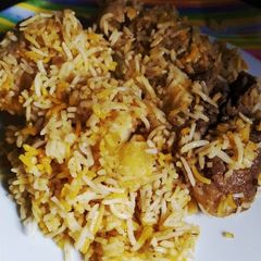 A picture of Mutton Biriyani.
