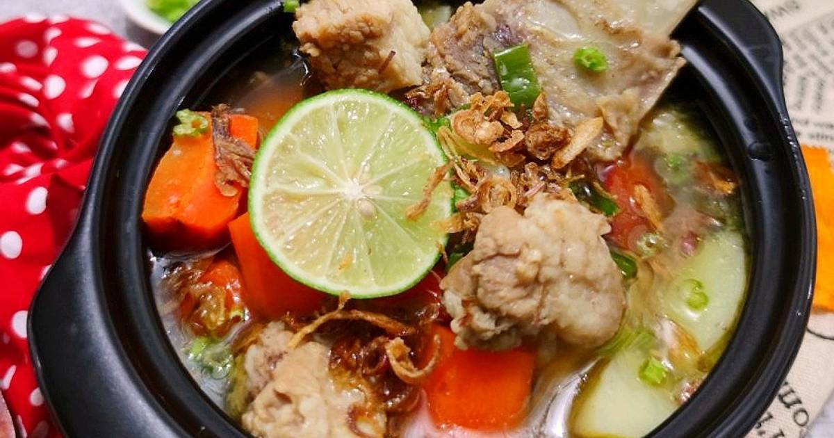 Resep Soup daging sapi oleh Tinawu_cookingdiary Cookpad