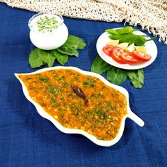 A picture of Dal Palak.