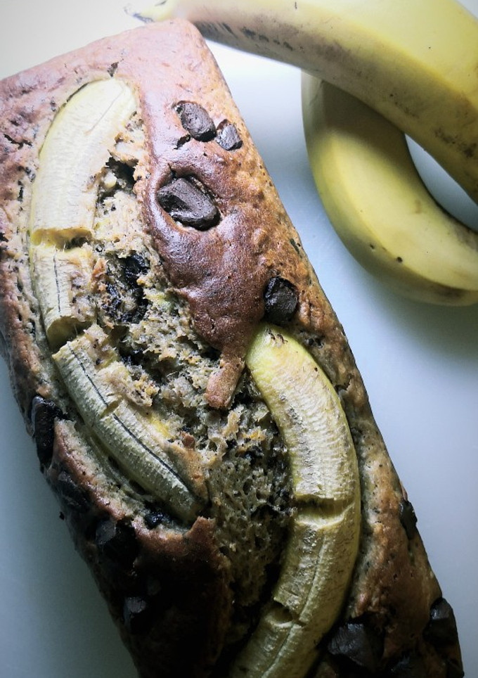 Una foto de Banana bread, ¡fácil y para chuparse los dedos!