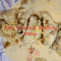 A picture of Rice Coconut Stuffing Pitha.