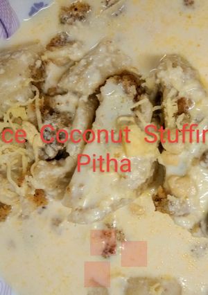 A picture of Rice Coconut Stuffing Pitha.