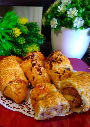 Foto resep Bolen Pisang Lilit