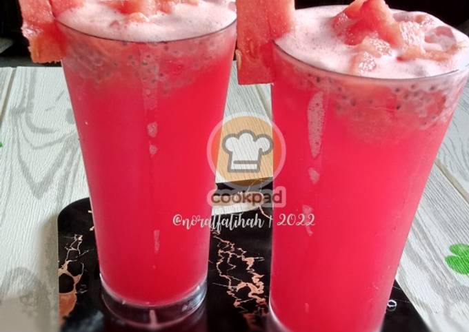 Resipi Jus Tembikai Selasih 🍉 Oleh Nor Al Fatihah Cookpad 2260