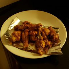 Chicken wings A picture of Chicken wings.