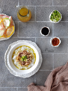 Foto resep Bubur Ayam Kuah Kuning