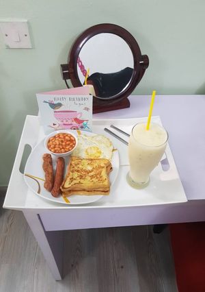 A picture of English Breakfast.