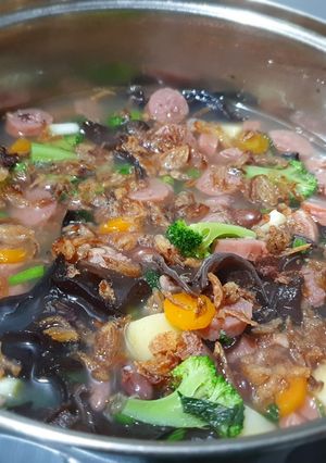 Foto resep Sop daging sapi KaMer (Kacang Merah)