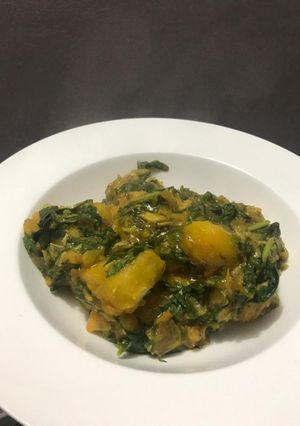A picture of Yam Porridge.