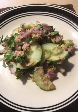 Una foto de Ensalada de atún