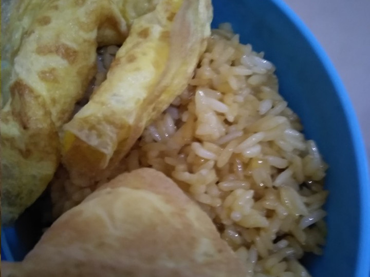 Resep 10.Nasi goreng mentega ndeso Topping telur yang Lezat Sekali