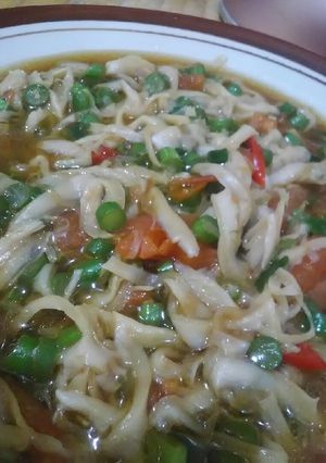Foto resep Oseng jamur buncis saos tiram