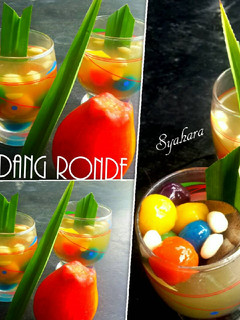 Foto resep Wedang Jahe Ronde Rainbow #pr_RecookMinumantradisional
