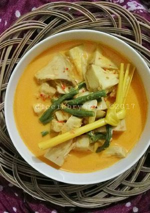 Foto resep Gulai Nangka Muda dan Kacang Panjang