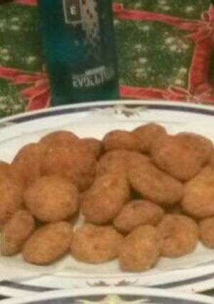 Una foto de Bolinhos de Cascudo (pelotitas de pescado)