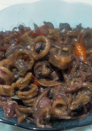 Foto resep Cumi hitam simpel