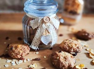 Foto di Biscotti di mais in barattolo