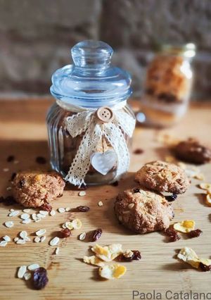 Foto di Biscotti di mais in barattolo
