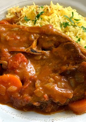 A picture of Lamb Chops Curry.