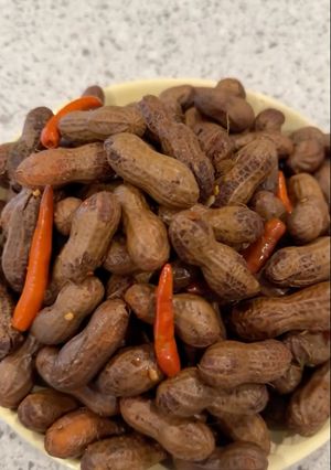 A picture of Slow Cooker Pickle Juice Boiled Peanuts.