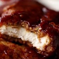 A picture of Chicken BBQ Strips.