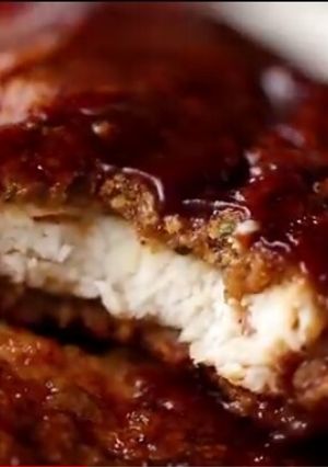 A picture of Chicken BBQ Strips.