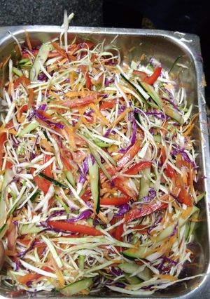 A picture of Foodies.Kitchen Garden salad.