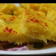 A picture of Leave dhokla or khatta dhokla.