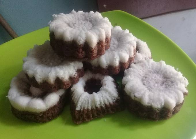 Putu ayu brownis cokolatos