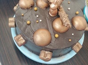 Una foto de Pastel de chocolate