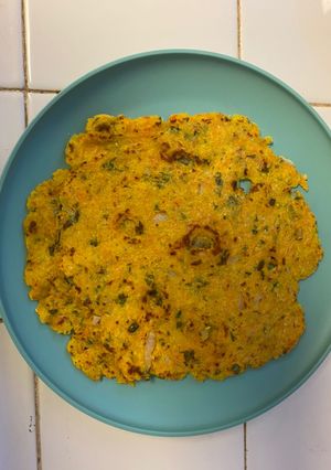 A picture of Akki rotti.