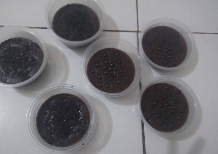 Puding Coklat