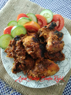 Foto resep Ayam Bakar Bumbu Rujak