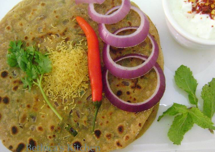 Stuffed Sev Paratha