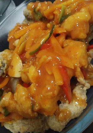 Foto resep Gurame Fillet Tepung Asam Manis