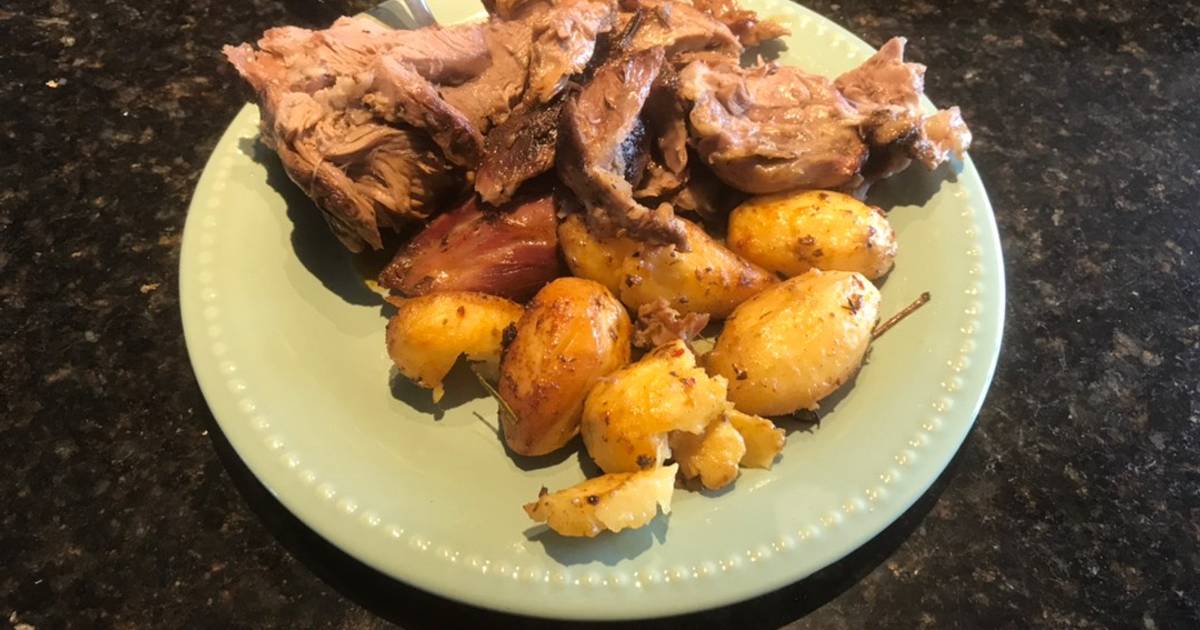 Pierna de cordero al horno con verduras - 28 recetas caseras- Cookpad
