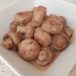 My Garlic Buttered Mustard Mushrooms in a creamy sauce 😀